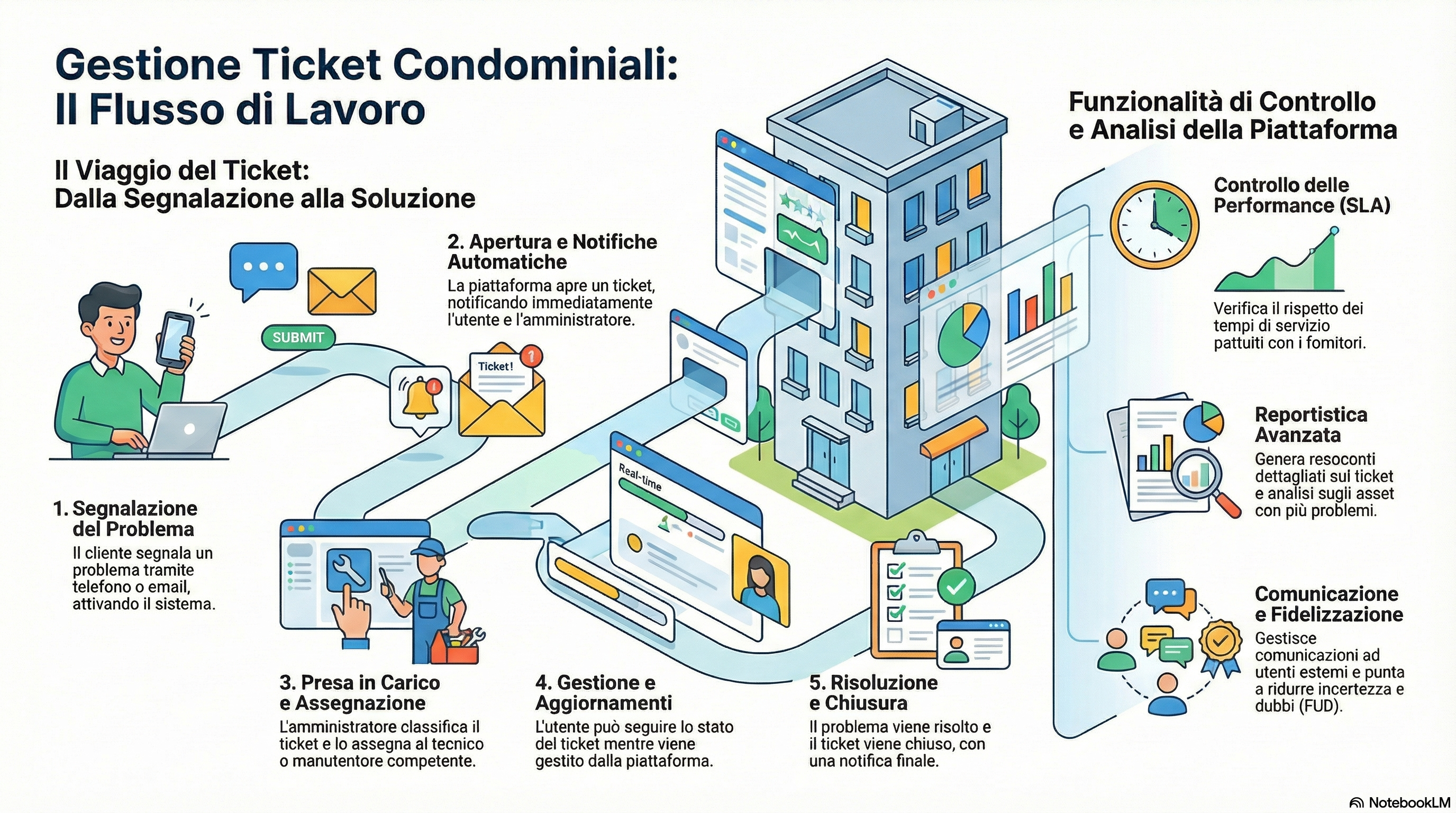 Flusso Gestione dei ticket